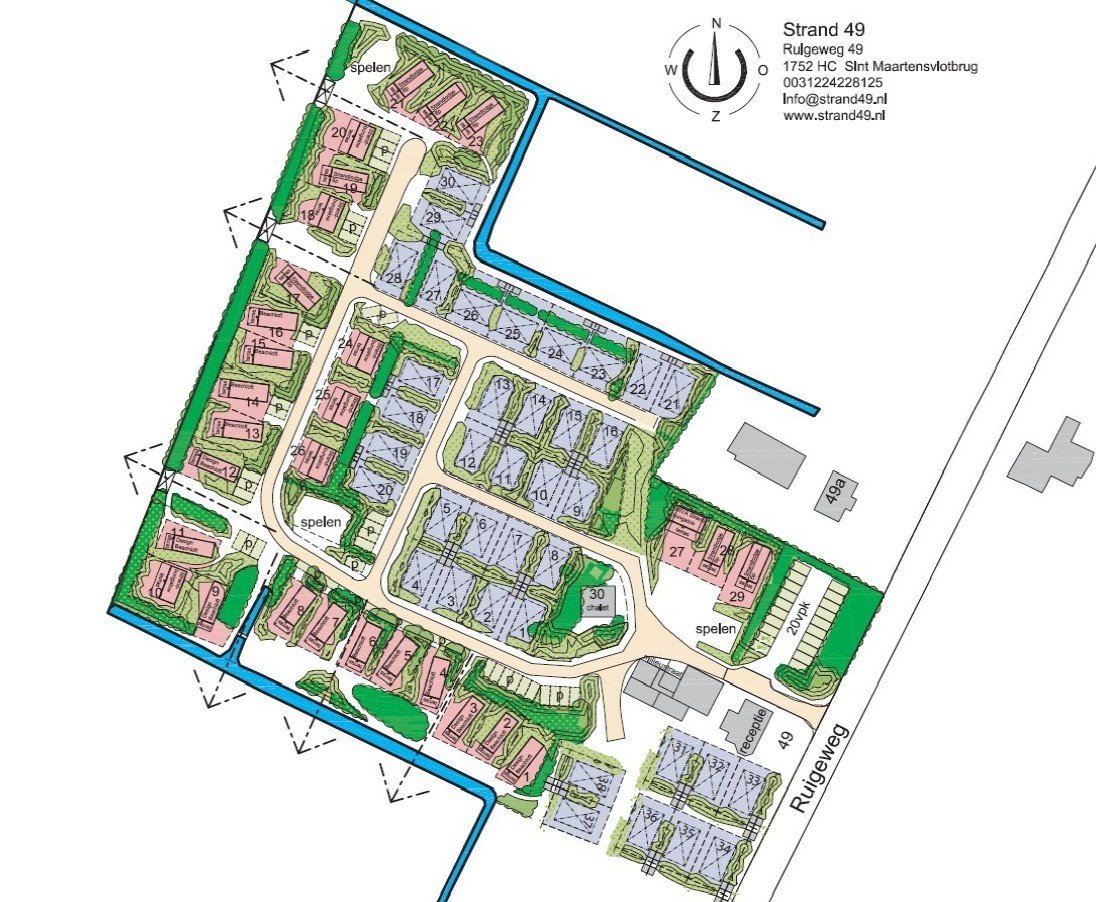 Plattegrond Strand49