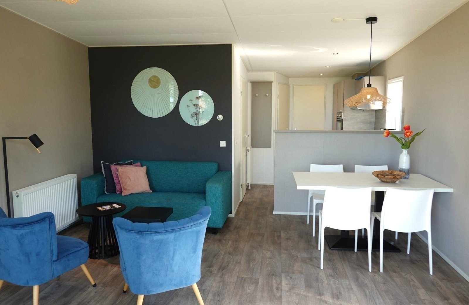 Woonkamer beach loft